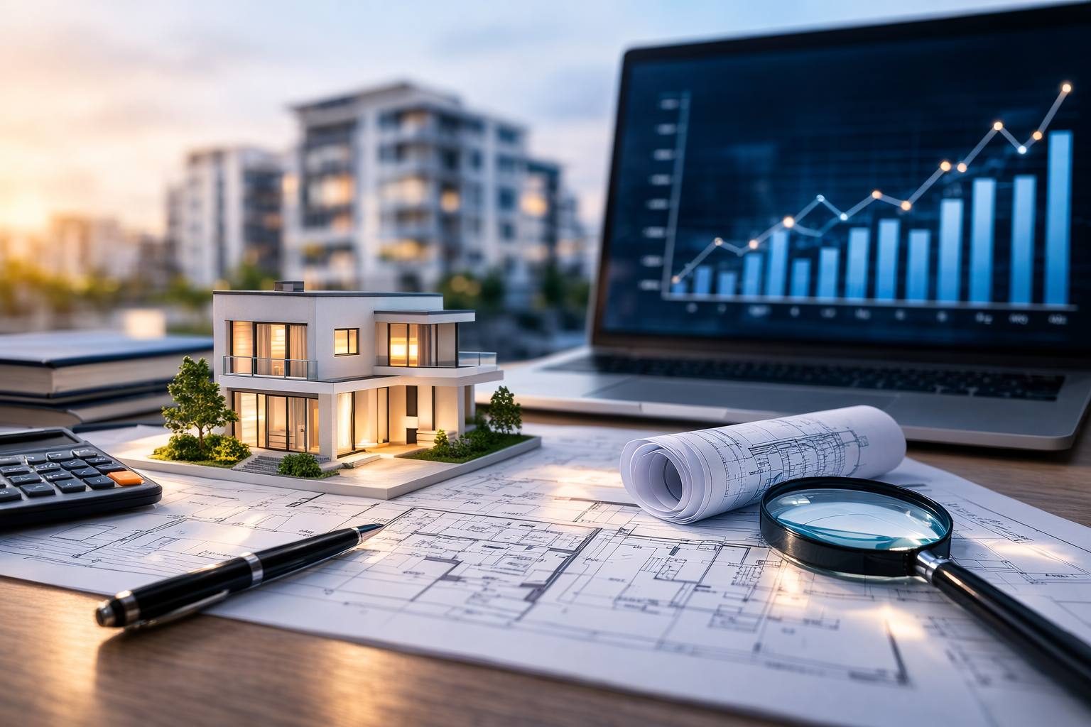 Κτήριο γραφείων σε αστικό περιβάλλον